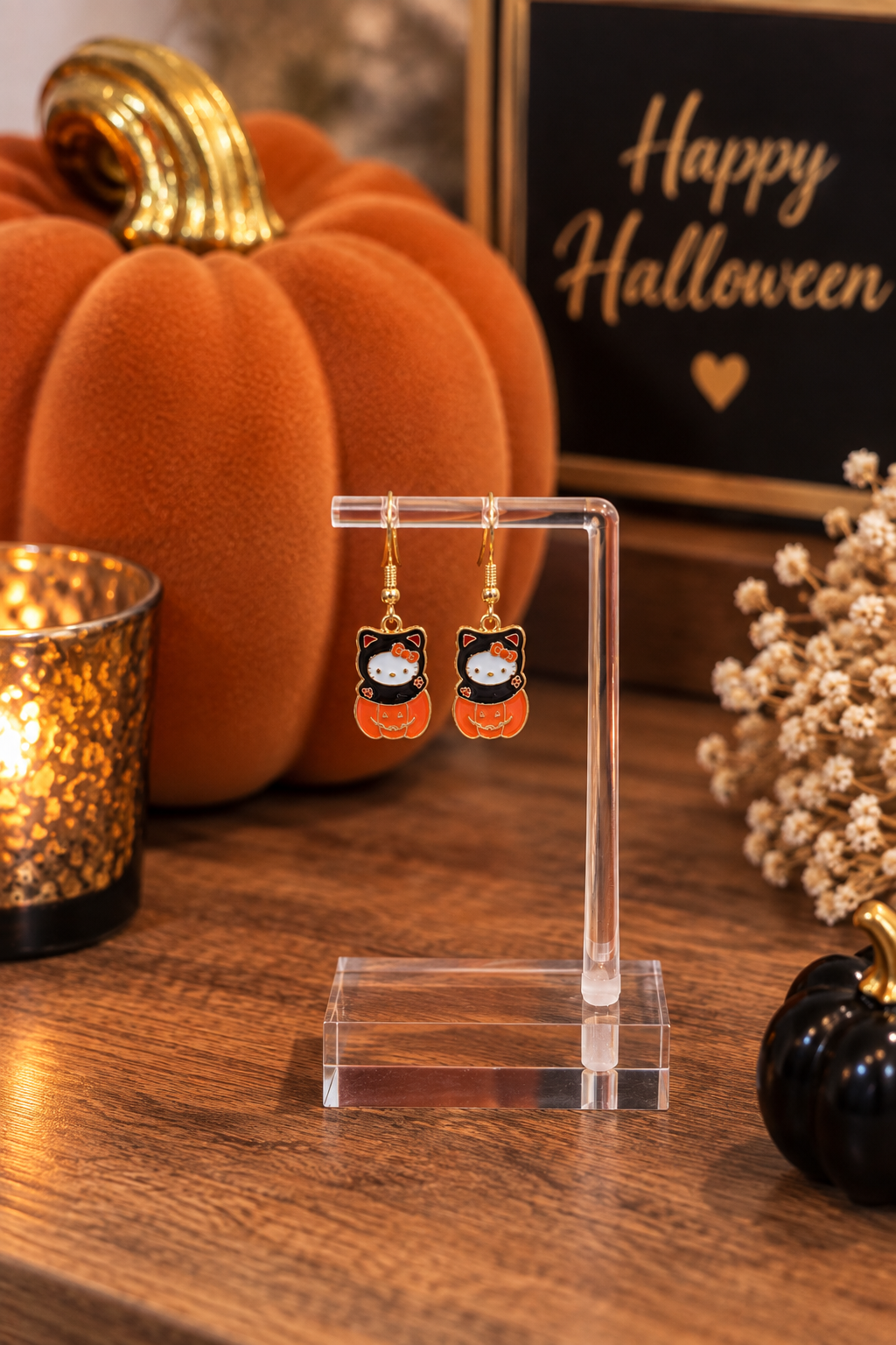 Hello kitty earrings