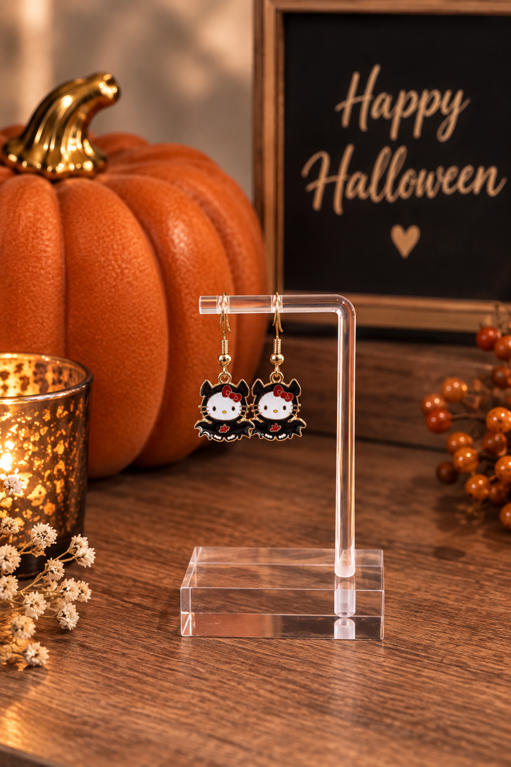 Hello kitty earrings